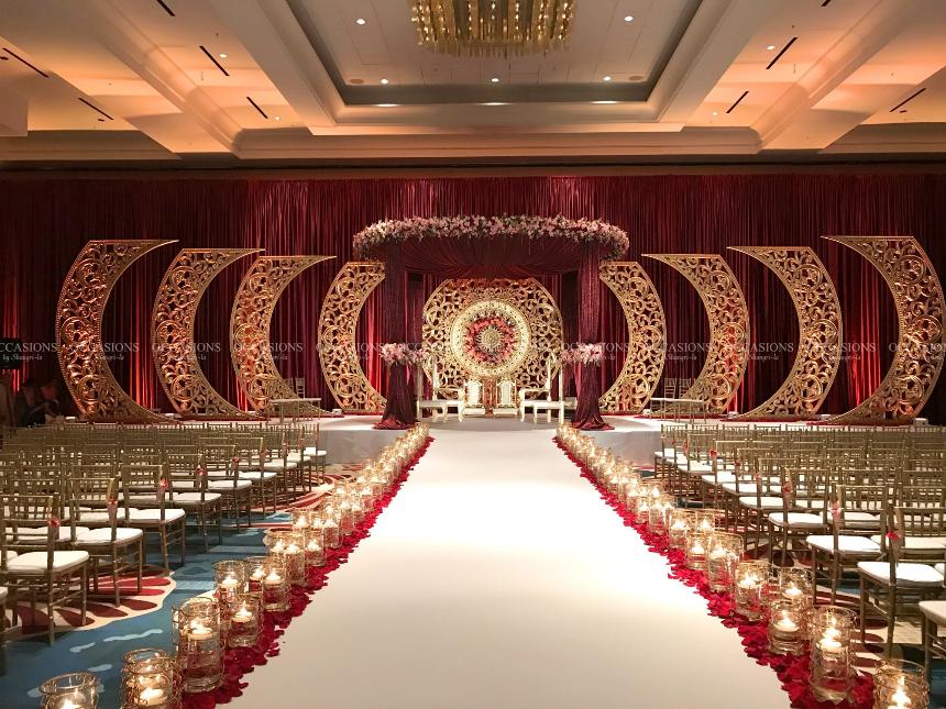 Indian wedding set design decor Durban A.S.K. Decor and Caterers